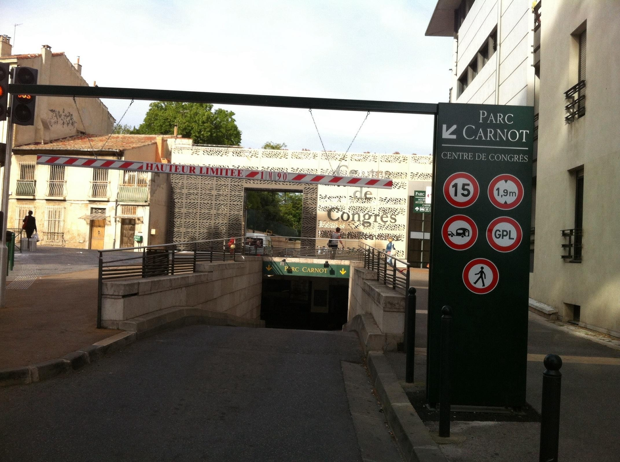 Parking Carnot Aix-en-Provence